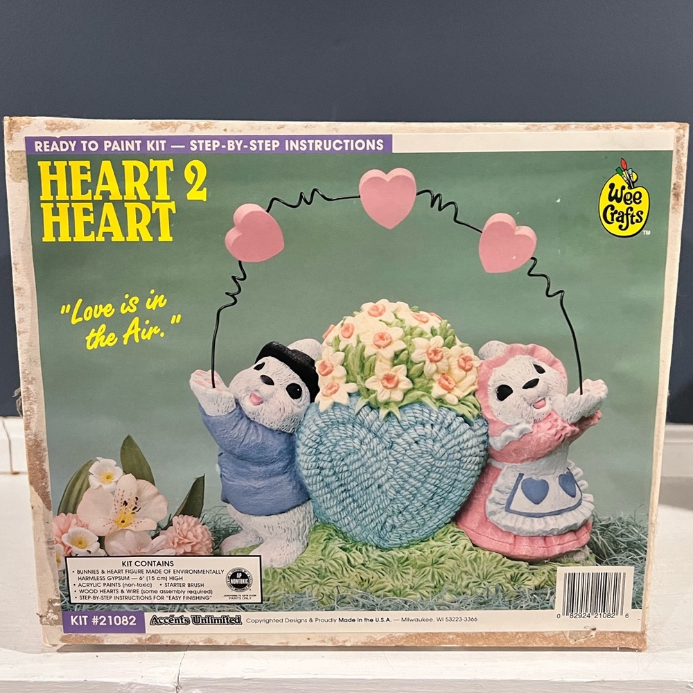 Heart 2 Heart Ready to Paint Kit